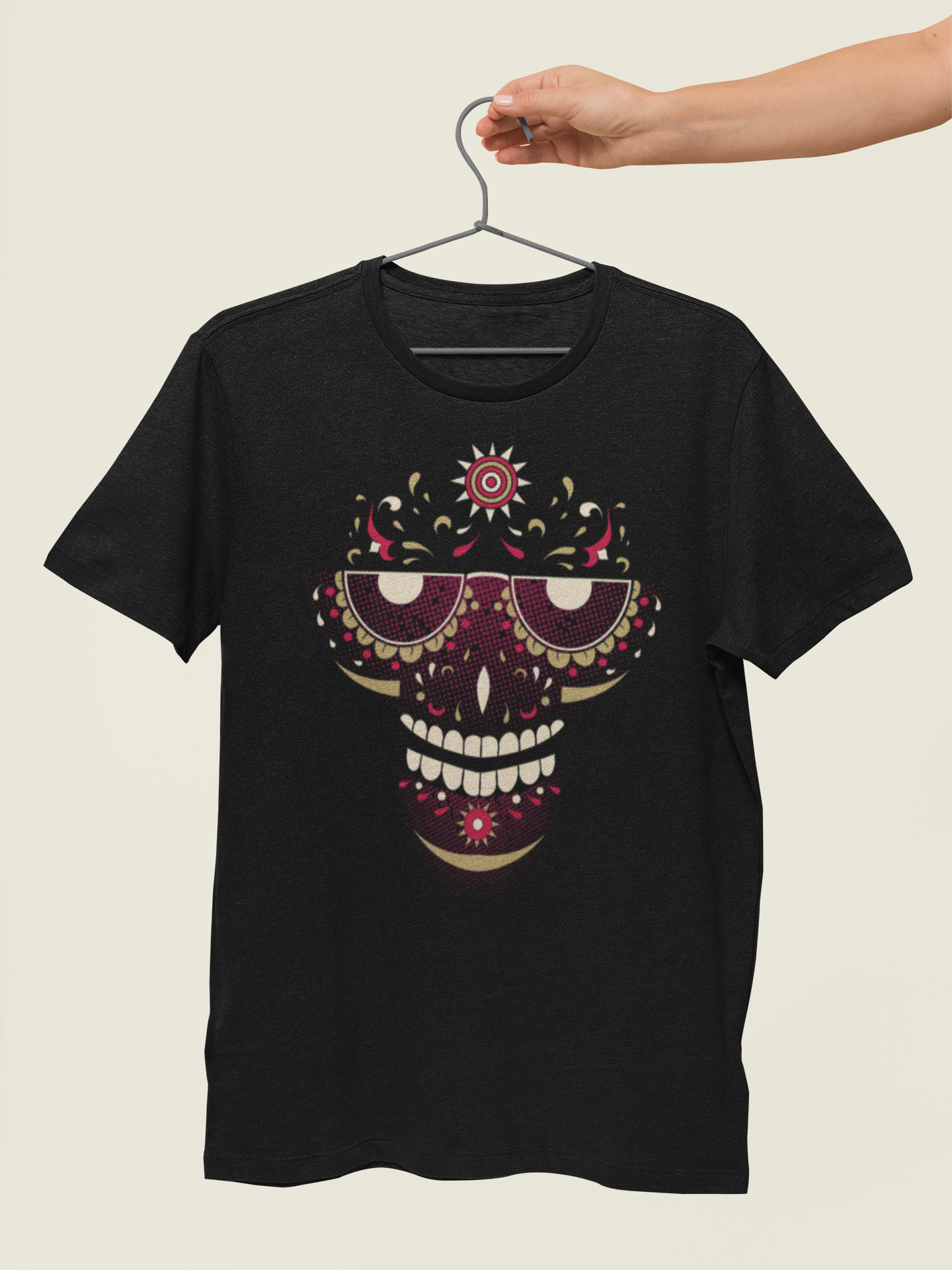 T-shirt Red Mexican