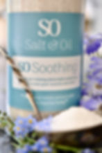 Soothing bath and foot soak and shower scrub made with natural Epsom salt and Himalayan pink salt.