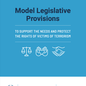 Model Legislative Provisions for Victims of Terrorism