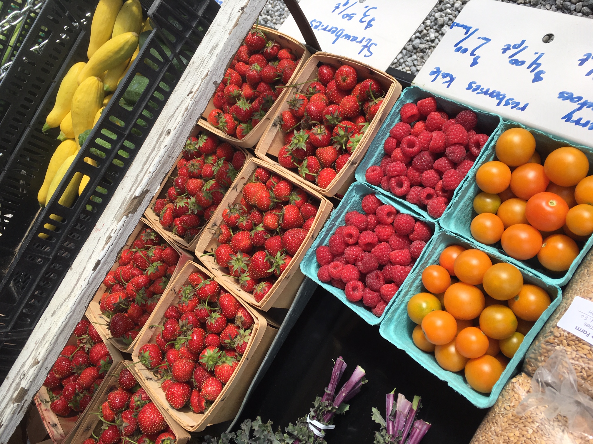 strawberries etc 2018