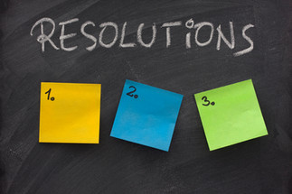 Resolutions and goals!