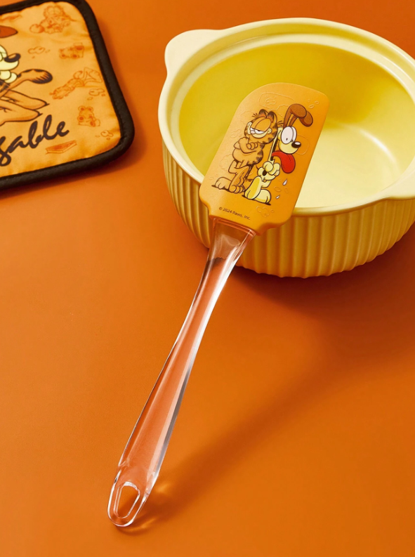 Thumbnail: 3pc Cat Kitchen Oven Mit, Pot Holder and Scraper Set