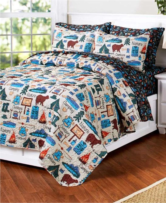 Campsite Quilt Set