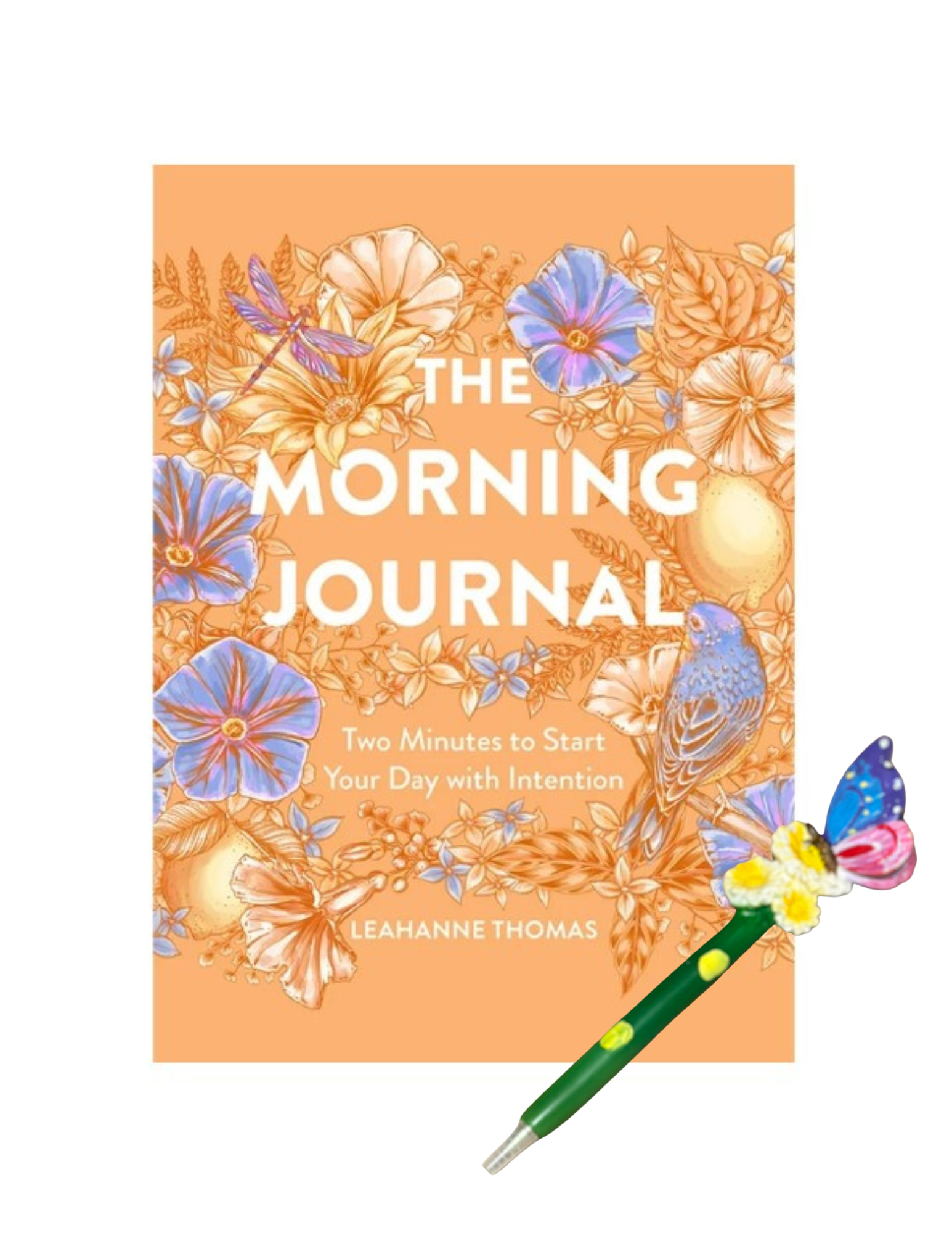 The Morning Journal With Butterfly Pen