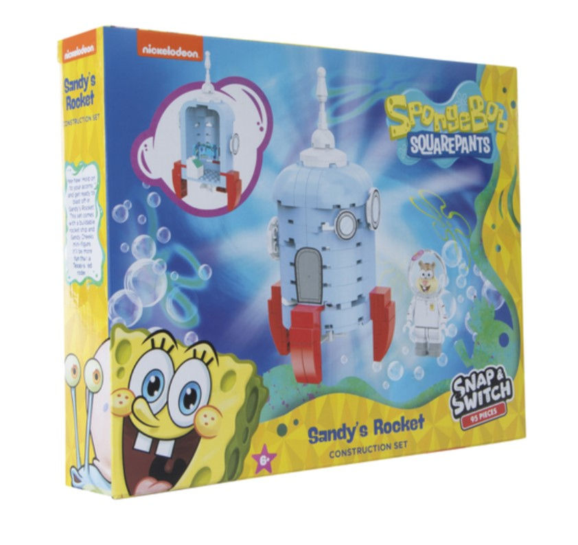 Spongebob Squarepants™ Sandy’s Rocket Construction Set
