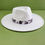 Thumbnail: Cream Cow Print Rancher Hat