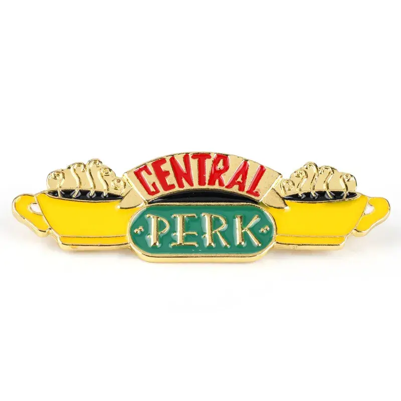 Thumbnail: Friends TV Show Central Perk Coffee Enamel Pins Collection