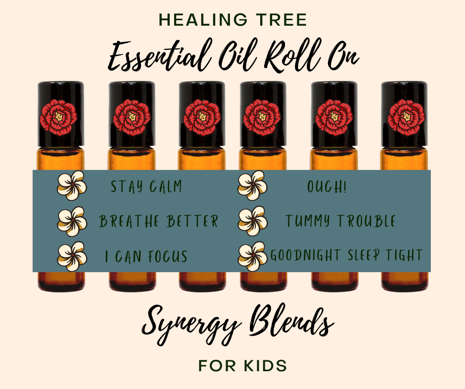 Thumbnail: Healing Tree Essential Oil Roll On Blends For Kids