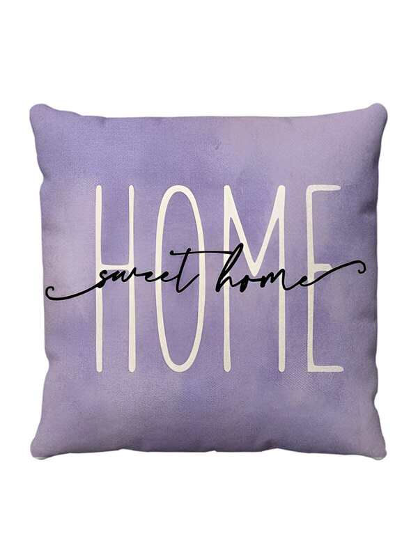 Thumbnail: Lavender Home Sweet Home Accent Pillow 4PC Set