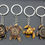 Thumbnail: Hand Carved Sea turtles Keyrings