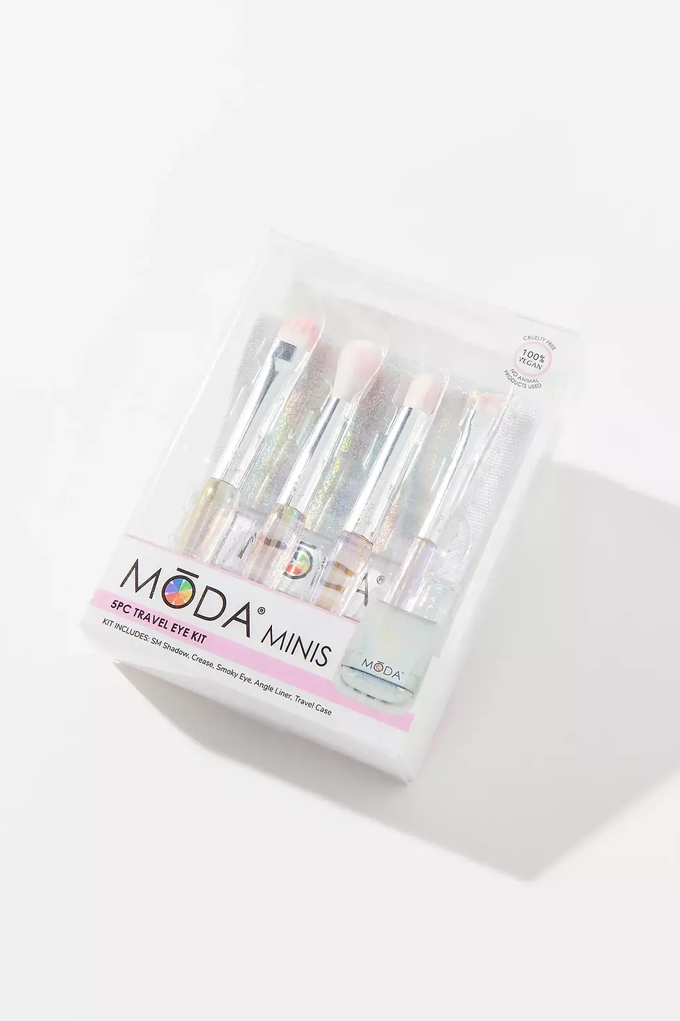 Thumbnail: MODA 5-Piece Mini Travel Eyeshadow Brush Kit