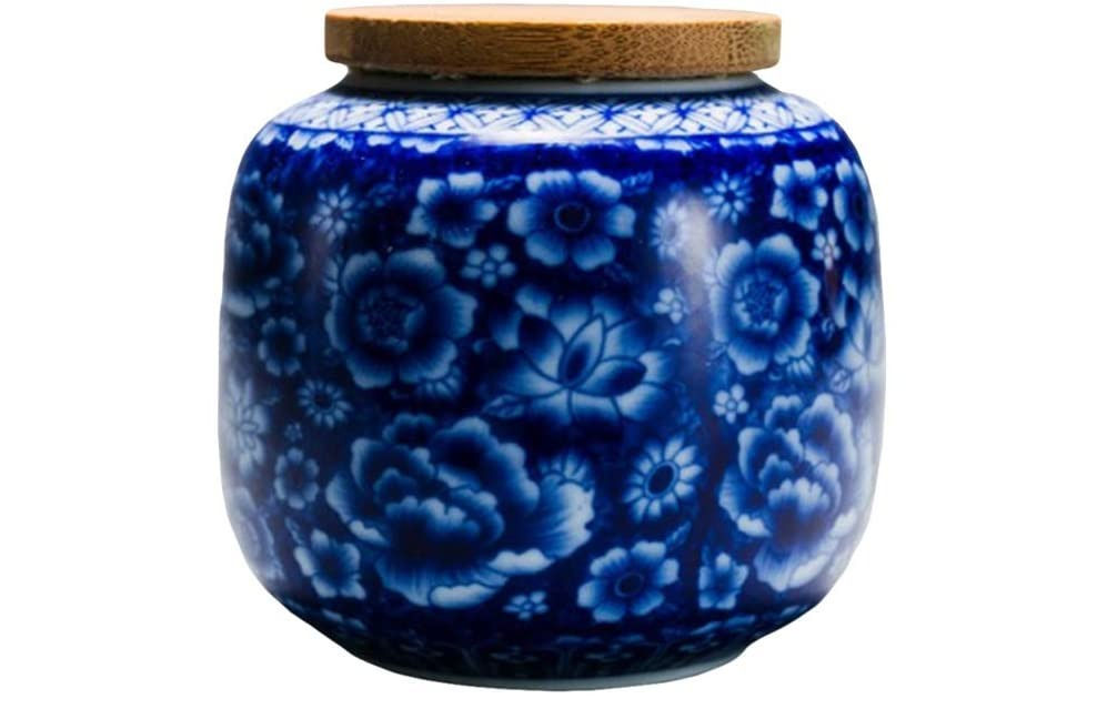 Vintage Flower Loose Tea Canister