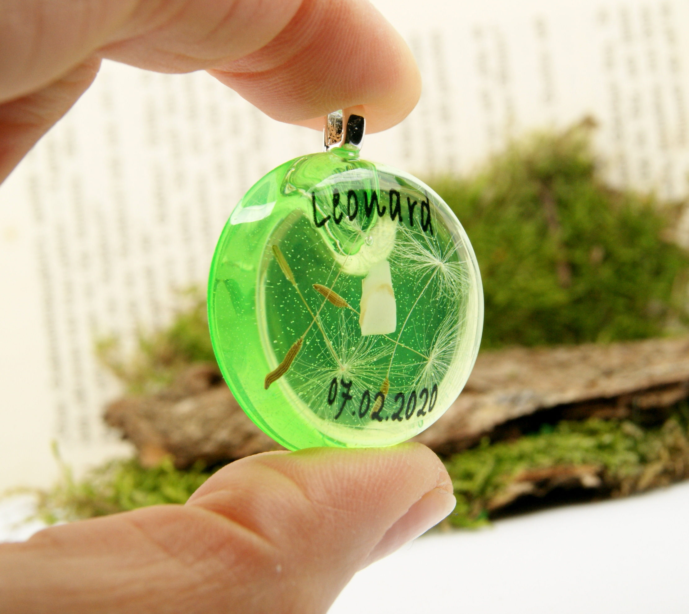 Pusteblumen mit Milchzahn