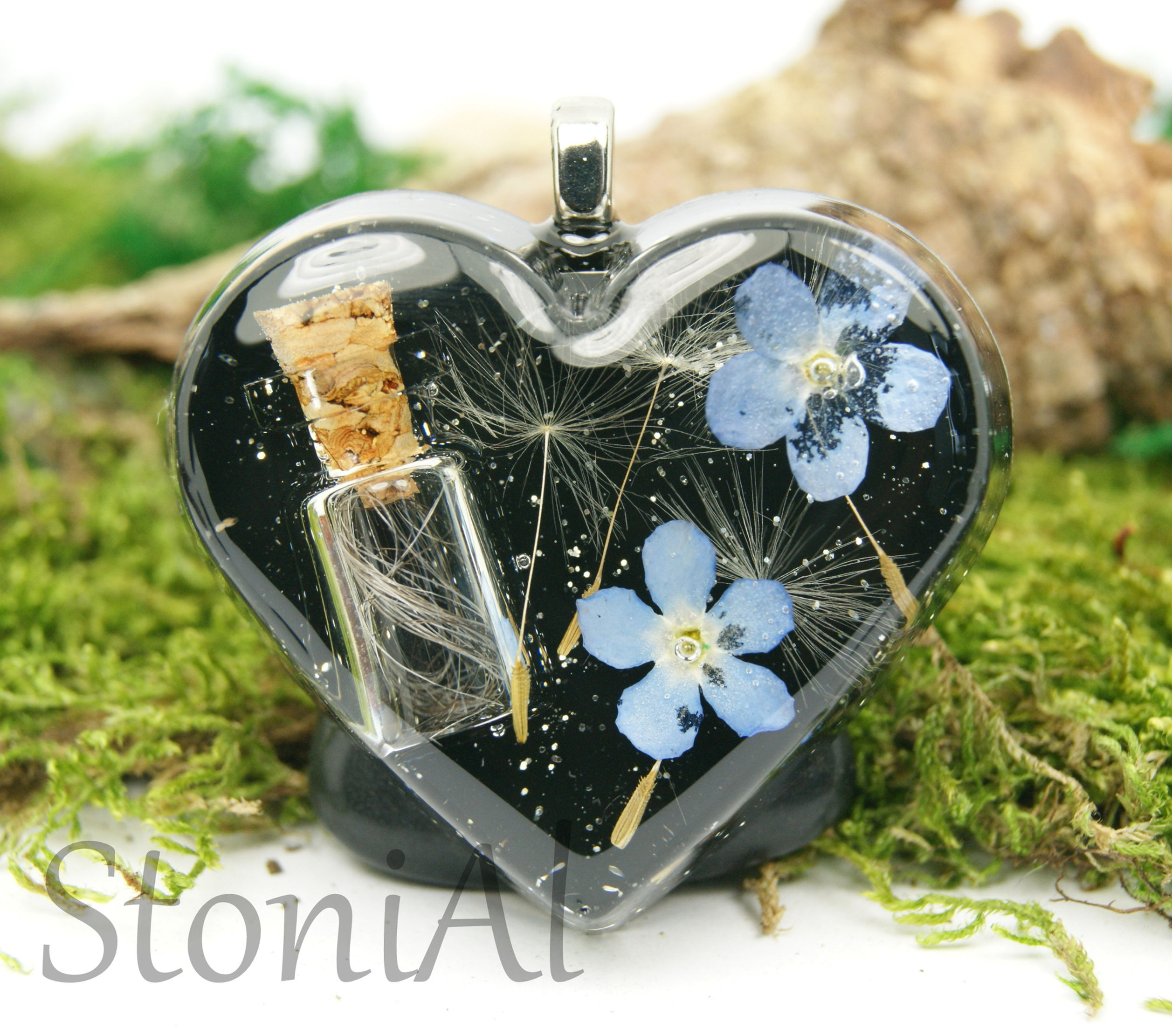 Haare/ Schmuck aus Haaren/ Gedenkschmuck/Andenken/Erinnerungsschmuck