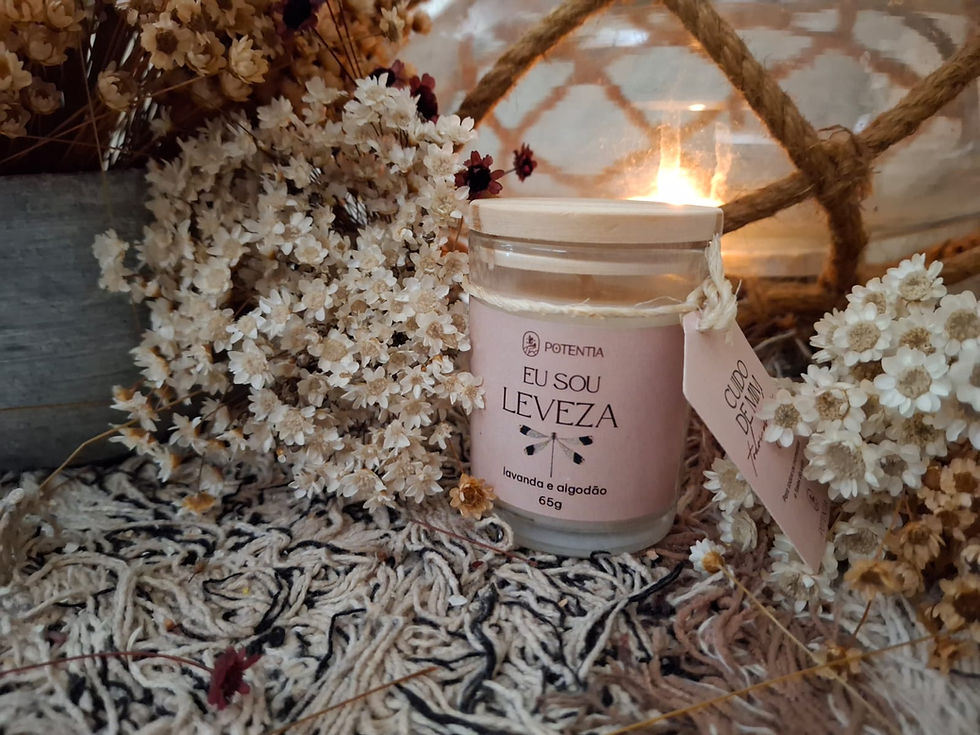 vela aromática Potentia - Leveza