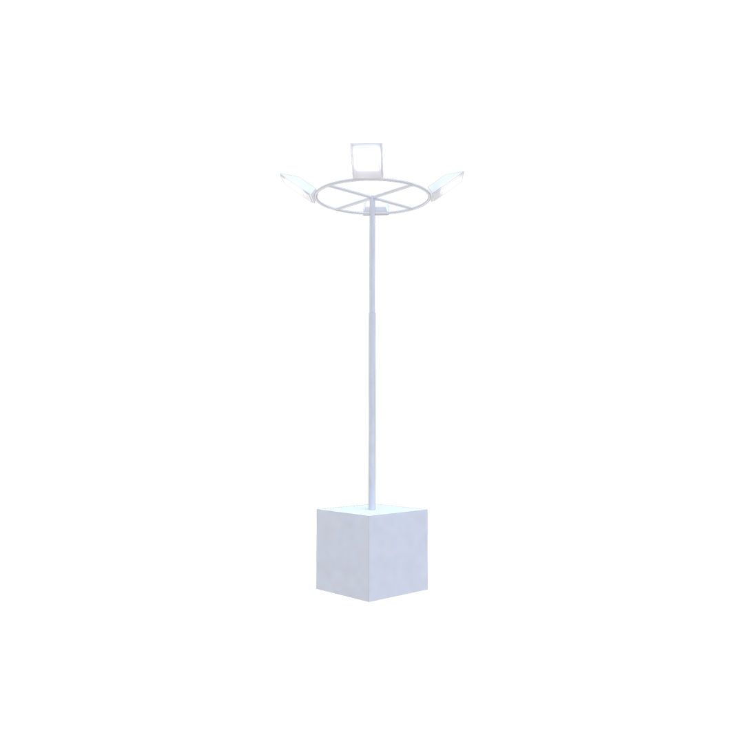 Adjustable Lamp Post - 3m,3.5m,4m (price without light)