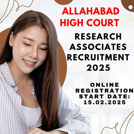 Allahabad High Court Research Associates Recruitment 2025