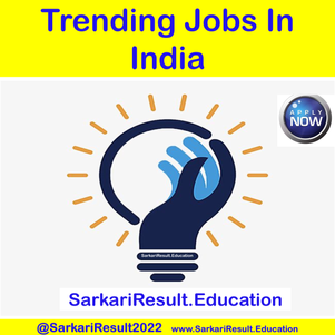 Trending Jobs In India