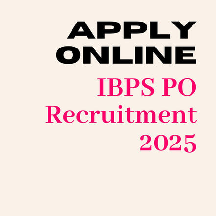 IBPS PO Recruitment 2025