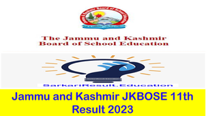 JKBOSE 11th Result 2023 || Direct Result Link..