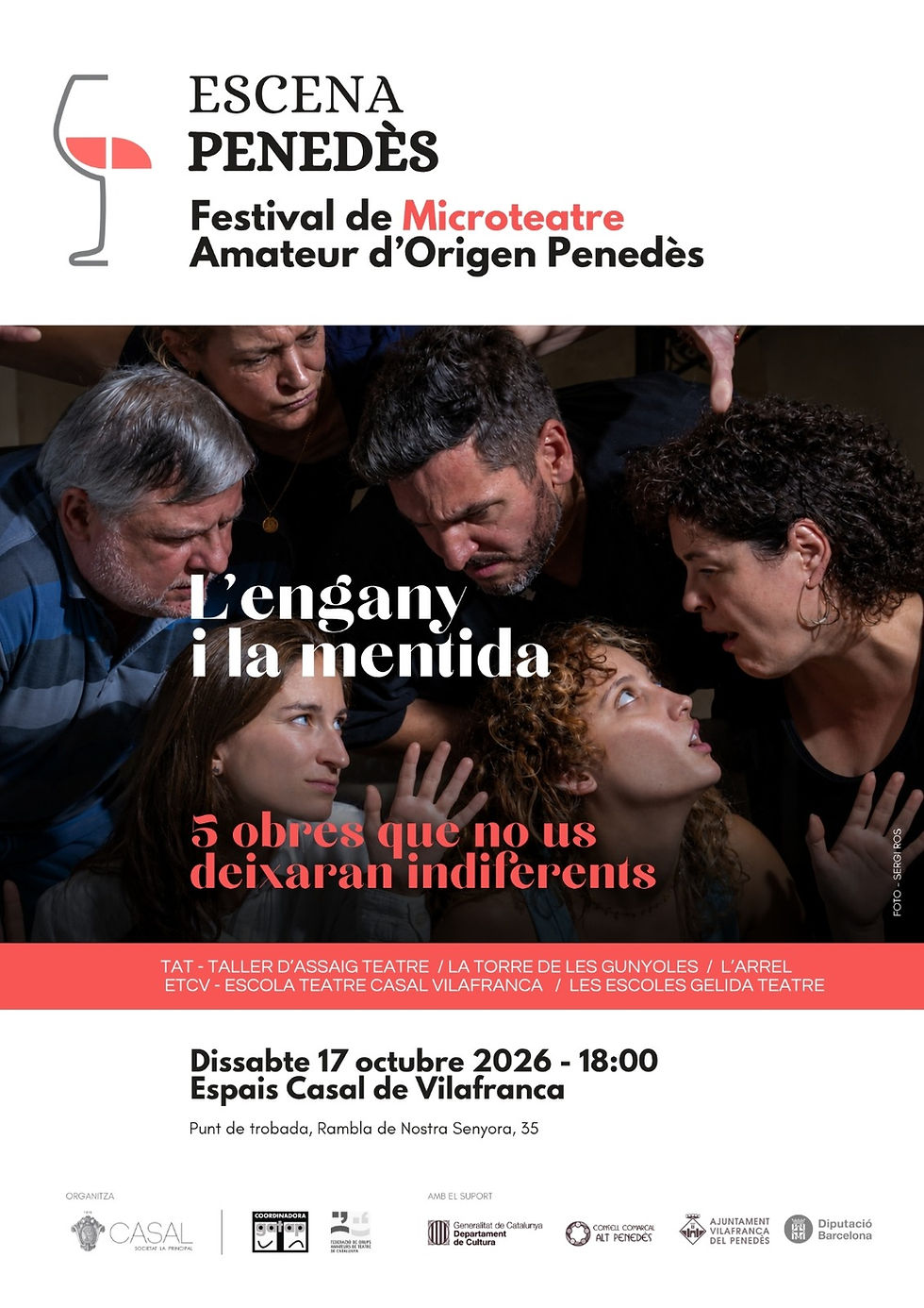 Escena Penedès 2026 amb un nou format de festival de microteatre d'origen penedès