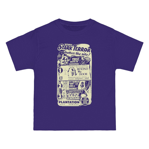 Stark Terror Drive-In Show Boxy Fit 