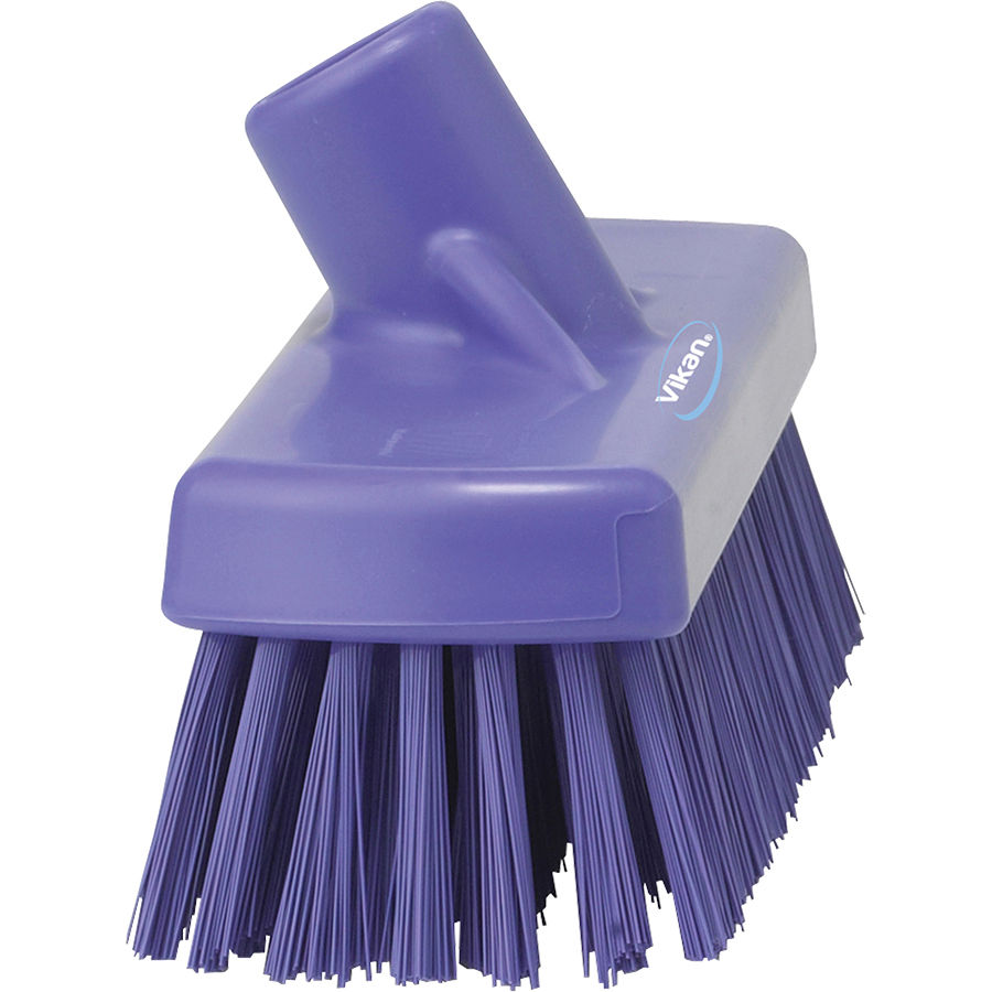 Thumbnail: Vikan 3"x12" Purple Deck Scrub - Stiff Bristled