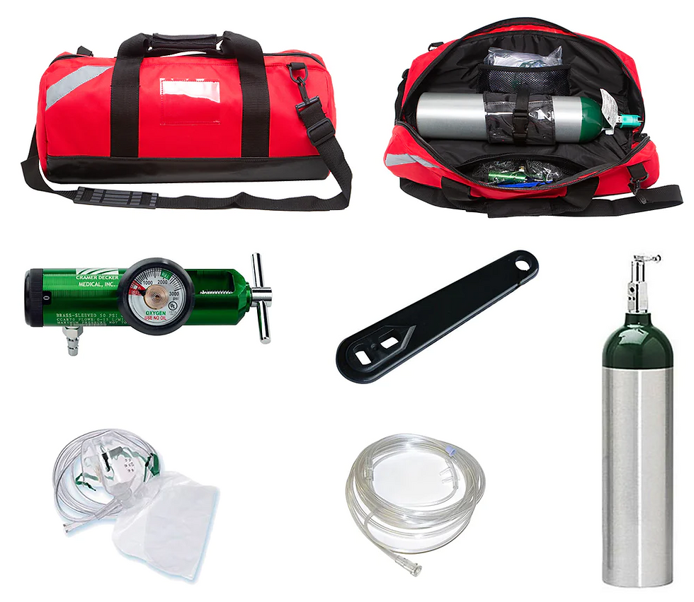 WCB Portable Oxygen Therapy Kit