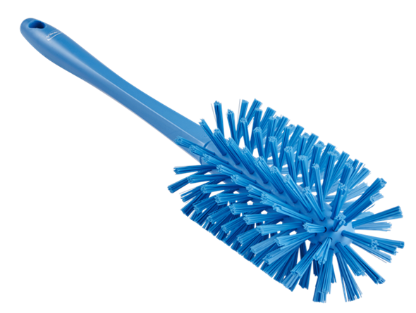 Thumbnail: REMCO 3.5" Extra Stiff Bristled Pipe Brush w/ Handle