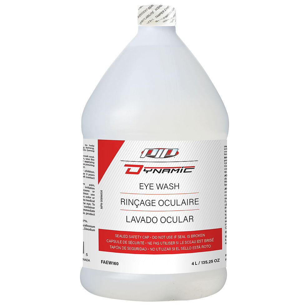 Thumbnail: Dynamic  Emergency Saline Eyewash Solution
