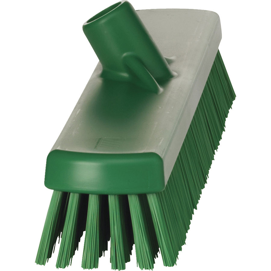 Thumbnail: Vikan 2.5"x18.5" Green Deck Scrub - Stiff Bristled
