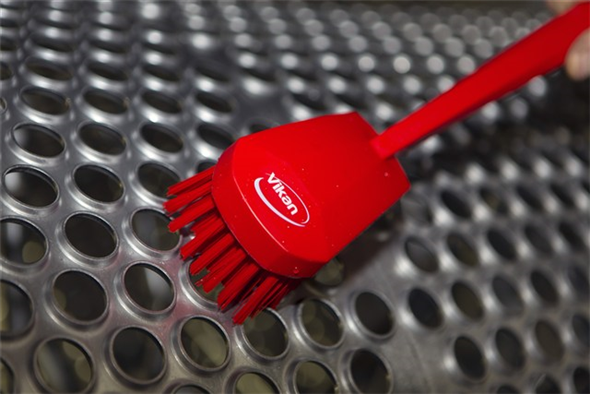 Thumbnail: REMCO 16.3" Stiff Bristled Washing Brush w/ Long Handle