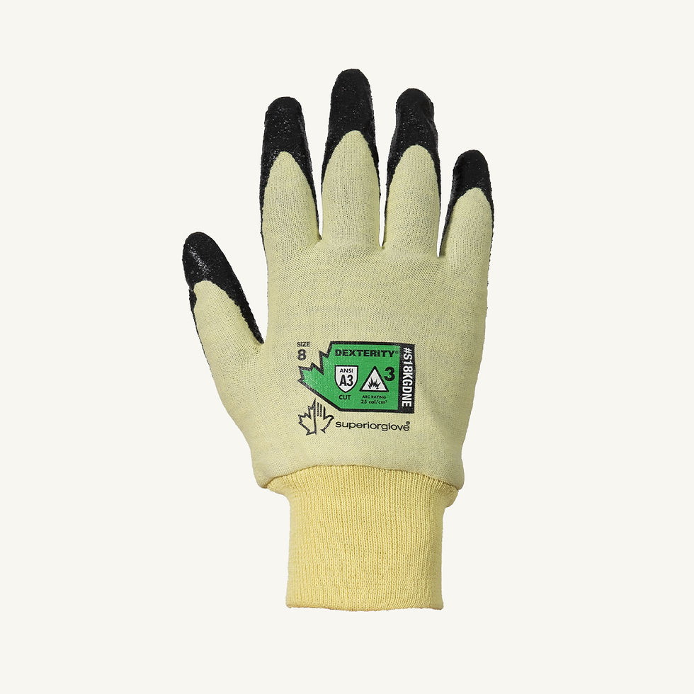 Superior Dexterity S18KGDNE Palm Coated Glove