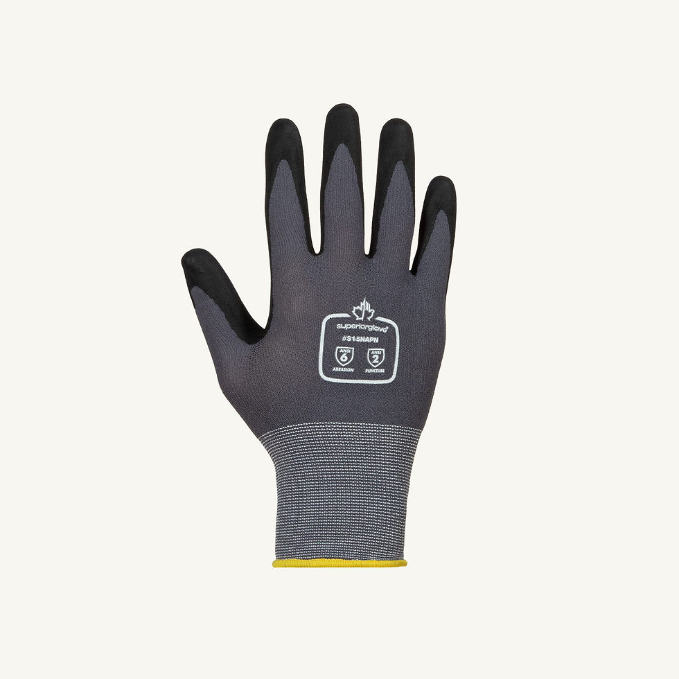 Superior Dexterity S15NAPN Palm Coated Glove
