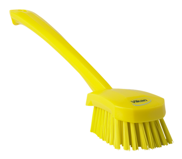 Thumbnail: REMCO 16.3" Stiff Bristled Washing Brush w/ Long Handle
