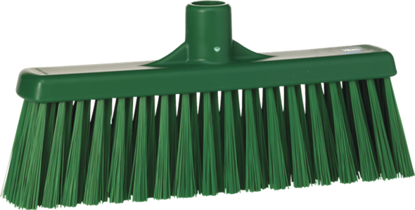 Thumbnail: REMCO 12.2" Medium Bristled Upright Broom w/ Straight Neck