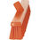 Thumbnail: Vikan 2"x24" Orange Broom - Soft Bristled