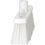 Thumbnail: Vikan 12" White Broom - Straight Neck Medium Bristled