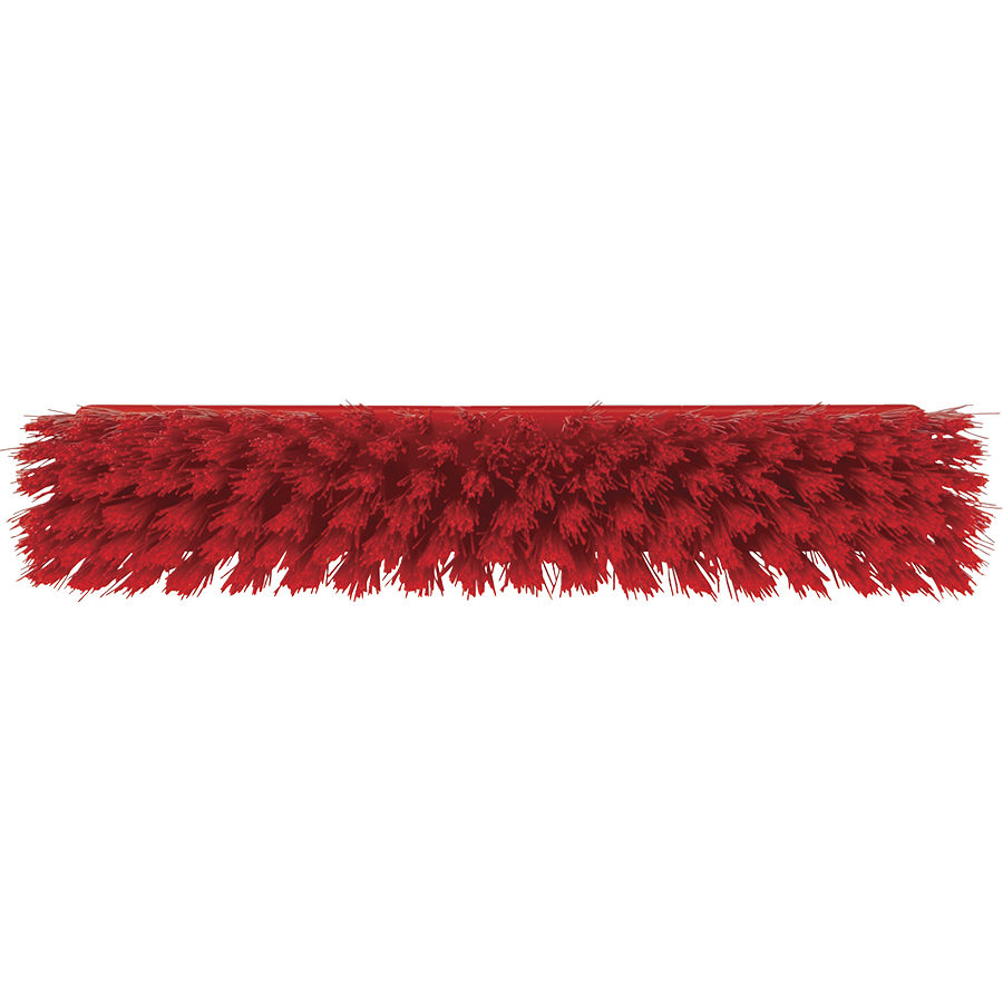 Thumbnail: Vikan 12" Red Broom - Straight Neck Medium Bristled