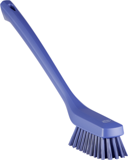 Thumbnail: REMCO 16.5" Stiff Bristled Narrow Cleaning Brush w/Long Handle