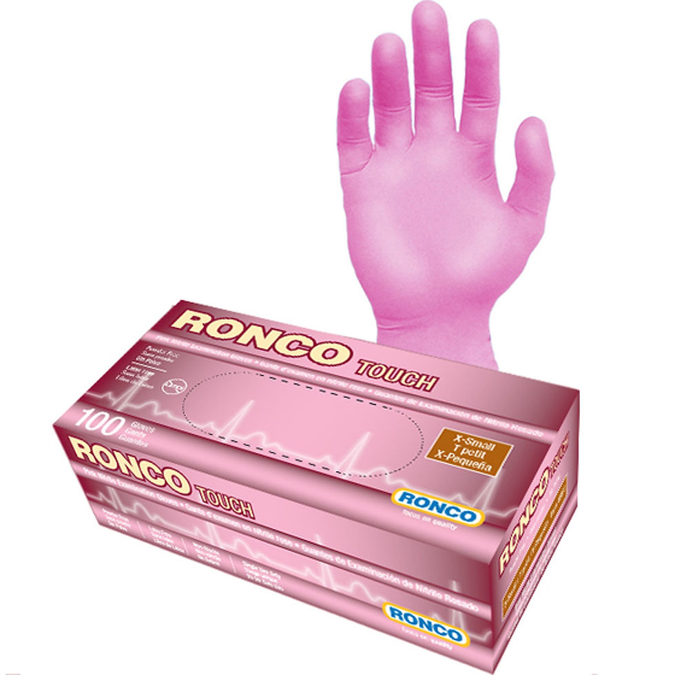 RONCO TOUCH 3 Mil Nitrile Examination Glove