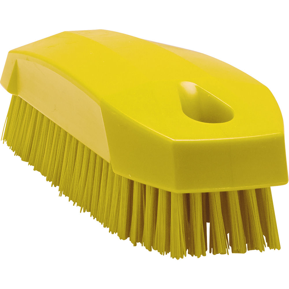 Vikan Yellow Nailbrush