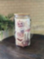 Thumbnail: Retro Pastel Spooky Glass Can