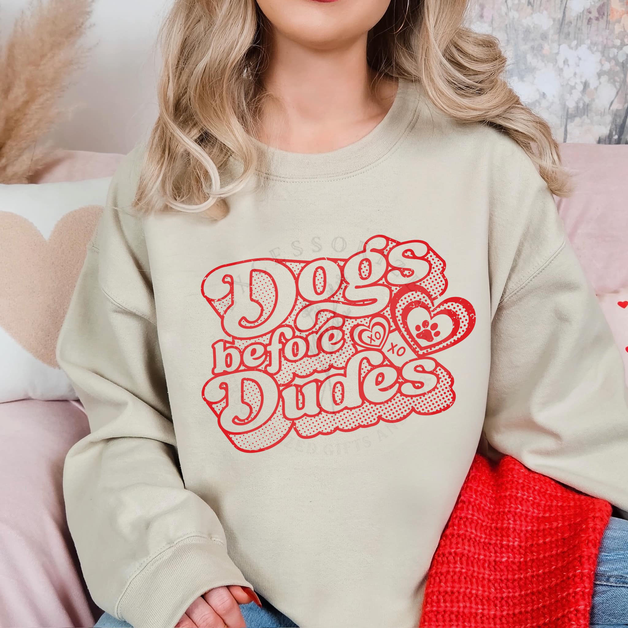 Retro Dog Mom – Funny Valentine’s Gift for Pet Lovers – Anti-Valentine