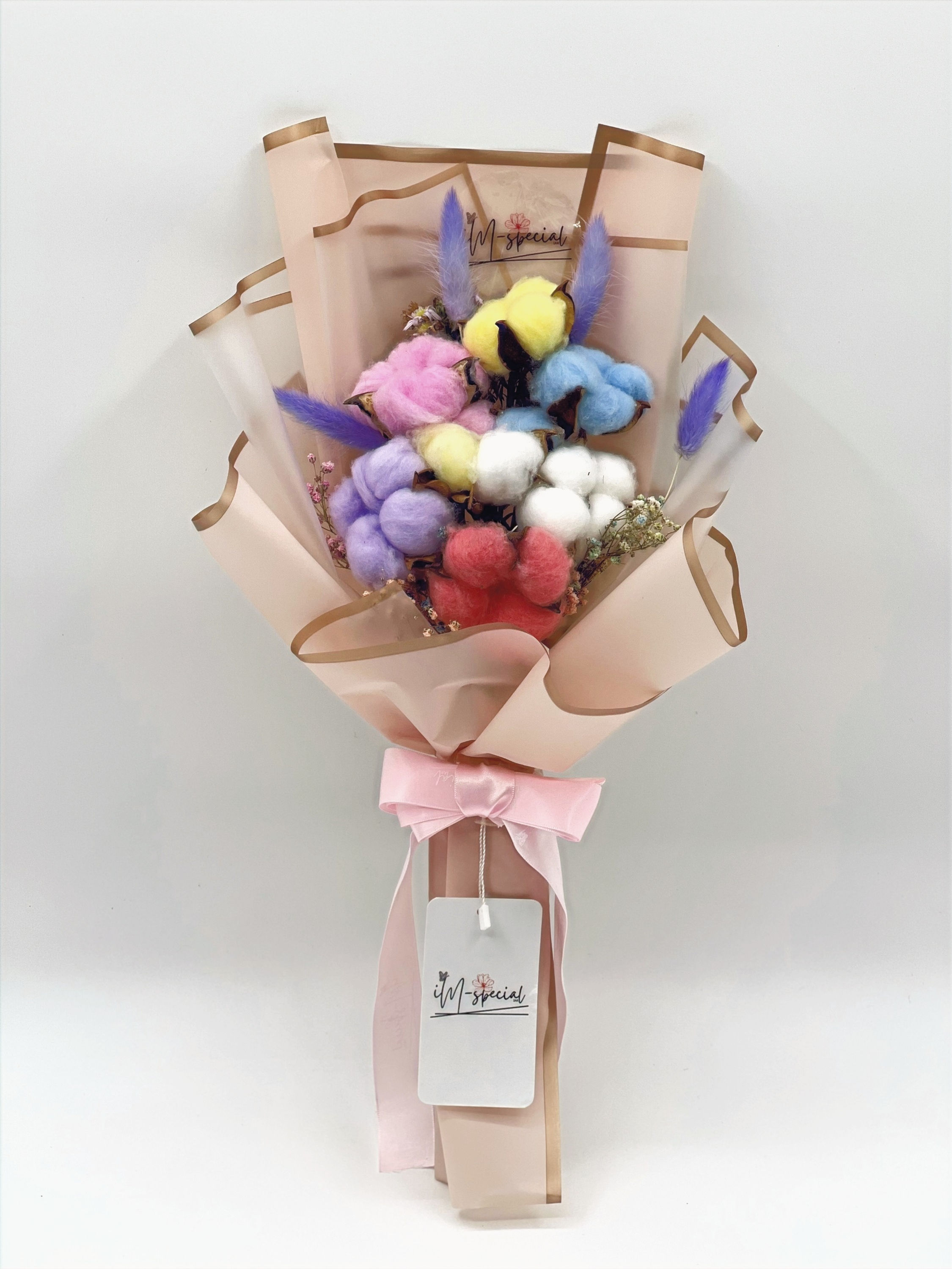 IMSDF01-Colorful Kapok Small Flower Bouquet