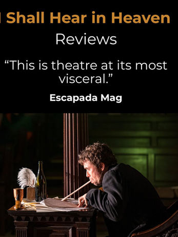 "This is theatre at its most visceral."