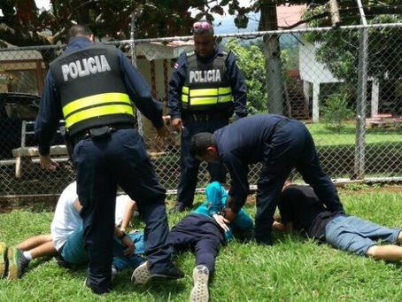 Fuerza Pública Orotina pone resistencia a delitos en el cantón