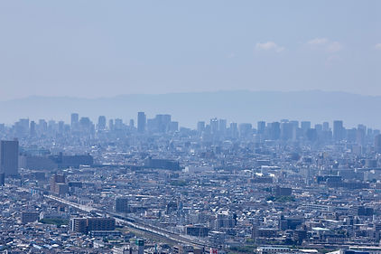 大阪の街並み