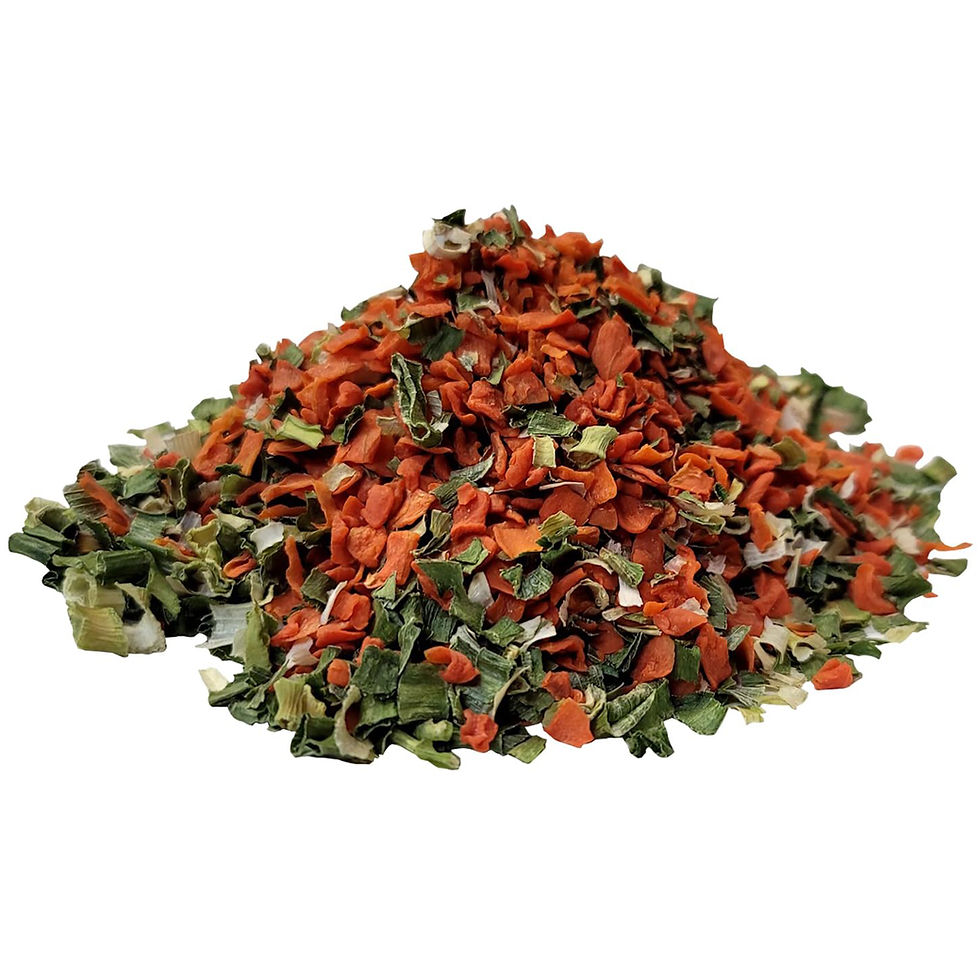Dried Carrots & Green Onions Soup Mix 2 Pounds