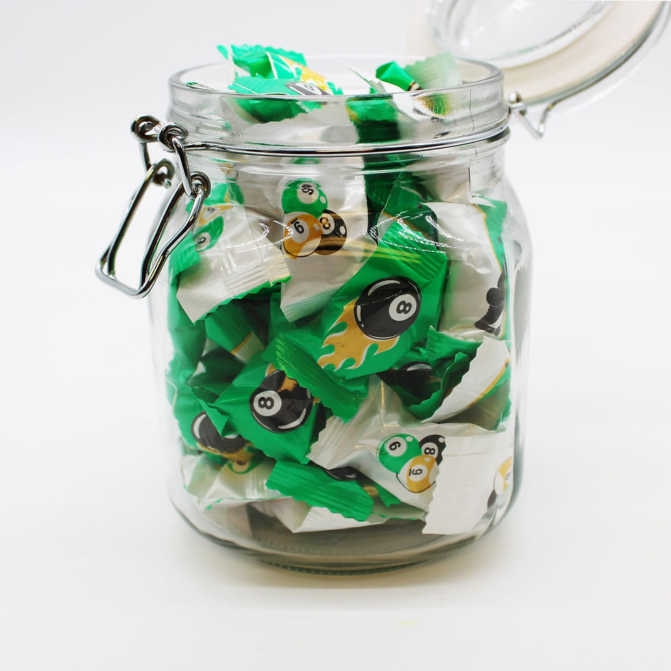 Thumbnail: Naturejam Billiards Peppermints 100 Count - Individually Wrapped Mints